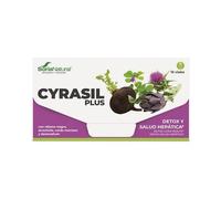 Soria Natural Cyrasil Plus - El Detox más POTENTE con Rábano Negro, Alcachofa, Cardo Mariano, Zinc y Lecitina de Soja - Depura las Toxinas, Control de Peso y Líquidos, Adelgazante - 15 viales