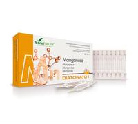Soria Natural Diatonato 1 Manganeso - Suplemento a Base de Manganeso en Ampollas - Favorece Huesos y Tejidos Conectivos - Ayuda al Metabolismo - Caja con 28 Ampollas de 2 ml
