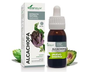 Soria Natural Extracto de Alcachofa - Alivia la Pesadez, Favorece la Digestión, Apoya la Salud Hepática y Cardiovascular - 100% Puro - Complemento Alimenticio Natural - Botella con 50ml