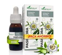 Soria Natural Extracto de Pasiflora - Sueño Tranquilo y Relajación Profunda - Calmante Natural - Para Noches Serenas - PACK 2 x 50ml