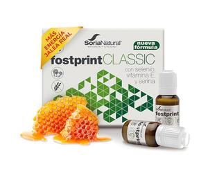 Soria Natural Fostprint Classic - Vitaminas Grupo B, Biotina, Acido Fólico, Vitamina E, Vitamina D, L Carnitina, NADH, Propóleo Puro y Jalea Real - Vitaminas para el Cansancio (1)