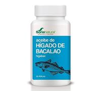 Higabac Aceite de Hígado de Bacalao 125 perlas de 400 mg Soria Natural