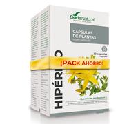 Soria Natural Hipérico cápsulas - Ayuda a Hacer Frente al desánimo - Ayuda a Mantener el Equilibrio Emocional - (PACK 2) 60 Cápsulas de 690 mg