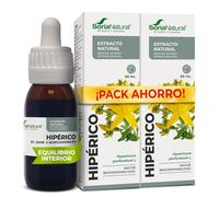 Soria Natural Hipérico Extracto - Favorece la Salud Emocional, Ayuda a Reducir el Estrés y la Ansiedad, Mejora el Descanso - Combinable con melatonina o valeriana - PACK 2 x 50ml