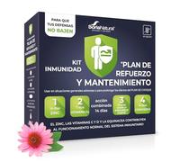 Soria Natural Kit Inmunidad Plan Refuerzo y Mantenimiento 14 días - Con Zinc, Vitamina C, D, Composor 8 - Salud Inmune, Ayuda a Reforzar tus Defensas - Kit 35 Comprimidos y extractos naturales de 42ml