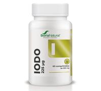 Soria Natural Iodo Liberación Sostenida - Ayuda a Controlar el Metabolismo - Metabolismo Energético Normal - 60 comprimidos de 250 mg