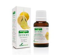 Soria Natural Limón Aceite Esencial - Con Citrus limonum - Ingredientes 100% Naturales - Propiedades Terapéuticas - Aceite Esencial 100% Puro - Frasco con gotero de 15 ml.