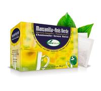 Soria Natural Manzanilla con Anís Infusión - Favorece la Digestión - Infusión Manzanilla y Anís (Pimpinella Anisum y Matricaria Chamomilla) - Alivio de Gases - 100% Natural - Caja con 20 Bolsas Filtro