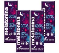 Soria Natural Melatonina Gotas 4x50 ml