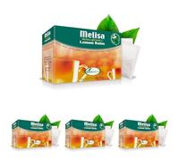 Soria Natural Melisa Infusión - Favorece la Relajación - Apoya la Salud Digestiva - Infusión de Melisa (Melissa officinalis) - 100% Natural - Caja con 20 Bolsas Filtro (Paquete de 4)