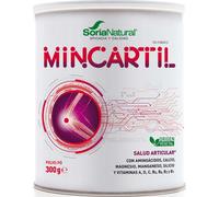 Soria Natural Mincartil Bote - Mejora la Función Articular, Mantiene Huesos Fuertes - Nutrientes para la Salud Ósea - Silicio, Magnesio, Vitamina B, Calcio - Bote con 300g