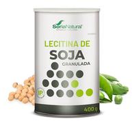 Soria Natural Naturcitina - Complemento Alimenticio de Lecitina de Soja Granulada - Reduce el Colesterol, Potencia la Memoria, Reduce la Fatiga y Mejora el Mantenimiento de la Piel - Bote de 400gr