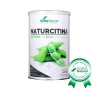 Soria Natural Naturcitina - Complemento Alimenticio de Lecitina de Soja Granulada - Reduce el Colesterol, Potencia la Memoria, Reduce la Fatiga y Mejora el Mantenimiento de la Piel - Bote de 400gr
