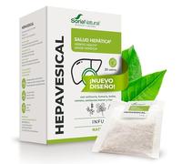 Soria Natural Natusor 01 Hepavesical - Apoya la Salud del Hígado - Mezcla de Achicoria, Fumaria, Boldo, Romero, Centaurea Menor y Menta para Infusión - 100% Natural - Caja con 20 Bolsitas Filtro