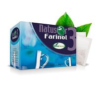 Soria Natural Natusor 03 Farinol - Favorece las Defensas - Ideal la Garganta - Mezcla de Agrimonia, Malvavisco, Salvia, Tomillo y Llantén para Infusión - 100% Natural - Caja con 20 Bolsas Filtro