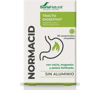 Soria Natural Normacid Citrus – Magnesio, Calcio y Potasio – Alivia acidez – 32 comprimidos