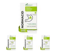 Soria Natural Normacid New - Magnesio, Calcio, Potasio - Alivia la Acidez Estomacal, Indigestión, Pesadez - 32 comprimidos (Paquete de 4)