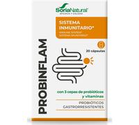 Soria Natural - Cápsulas Probinflam - Probióticos y vitaminas - 20 cápsulas x 450 mg