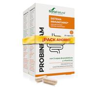 Soria Natural Probinflam - Con Probióticos, Vitaminas C, E, B3, B6, B2, B1 y Ácido Fólico - Ayuda a Proteger la Mucosa Intestinal - Apoya la Salud del Intestino - Caja con 20 Cápsulas de 450mg
