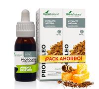 Soria Natural Própoleo Extracto Puro 100% Natural - Complemento Alimenticio con Propolis - Aumenta las Defensas y Regula Sistema Inmunológico, Antiséptico y Antiinflamatorio (50ml (Paquete de 2))