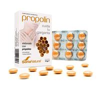 Soria Natural Propolín | Caramelos de Propóleo para Aliviar el Dolor de Garganta | Faringitis, Inflamación de garganta, Pérdida de voz, Irritación en boca y encías | 48 caramelos de propolis