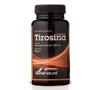Soria Natural Tirosina Complex - Favorece el Rendimiento Físico y Mental - Aminoácidos, Vitaminas y Minerales - 100% Natural - Bote con 60 Comprimidos de 1000 mg