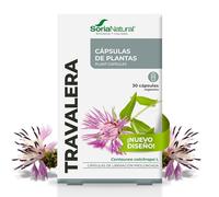 Soria Natural Travalera Cápsulas - Propiedades Digestivas e Hipoglucemiantes - Ayuda a Regular los Niveles de Glucosa - Caja con 30 Cápsulas de 690 mg