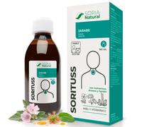 Sorituss Jarabe - Malvavisco Drosera y Llanten con Miel y Vitamina C - Formula con Anis y Limon - Cuidado Natural de Garganta y Apoyo Respiratorio - 150ml Ninos y Adultos Soria Natural