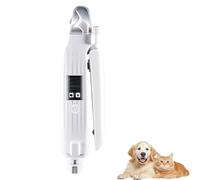 Soriva Nail Trimmer, Soriva 2 in 1 Pet Nail Trimmer, Portable Nails Clipper for Dogs, Cats & Small Pets, Rechargeable, Quiet, Safe, Gentle Grooming (1pc)