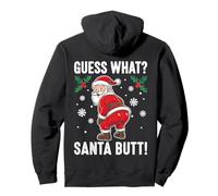 ¡Sorpresa de Papá Noel! Divertida Ropa navideña atrevida navideña Sudadera con Capucha
