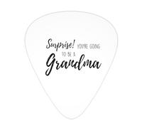 Sorpresa! Van a ser abuelos Púas de guitarra para bajo, paquete de 12