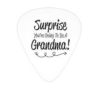 Sorpresa! Van a ser abuelos Púas de guitarra para bajo, paquete de 12