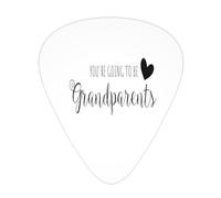 Sorpresa! Van a ser abuelos Púas de guitarra para bajo, paquete de 12