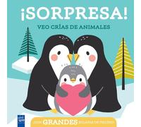 ¡Sorpresa! Veo crías de animales: Con grandes solapas de fieltro