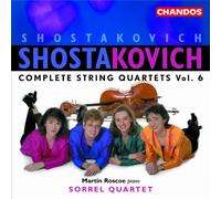 Sorrel Quartet - Shostakovich: Quartetti Per Archi Vol.6