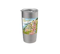 Sorrento Italia Vaso térmico de acero inoxidable de doble pared