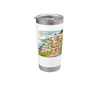 Sorrento Italia Vaso térmico de acero inoxidable de doble pared