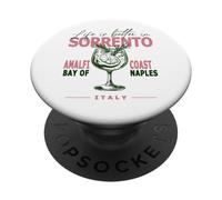 Sorrento La vida es mejor en la costa de Amalfi Bahía de Nápoles Italia PopSockets PopGrip Adhesivo