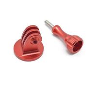 Sorriso - Soporte for trípode y Palo for Casco de Motocicleta, for GoPro Hero 3, 4, 5, 6, 7, 8, 9, 10, 11 MAX, Go Pro, Color Negro(GP02S-Red)