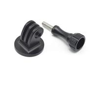 Sorriso - Soporte for trípode y Palo for Casco de Motocicleta, for GoPro Hero 3, 4, 5, 6, 7, 8, 9, 10, 11 MAX, Go Pro, Color Negro(GP02S-Black)