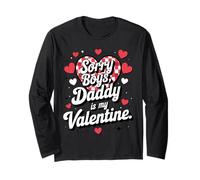 Sorry Boys Daddy Is My Valentine Cute Heart Quote Manga Larga