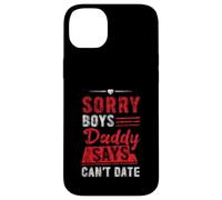 Sorry Boys Daddy Says Can't Date Hija protectora Carcasa para iPhone 14 Plus