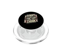 Sorry, But I Don't Care What You Think Sassy Mood PopSockets PopGrip para MagSafe