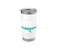 Sorry Can't Gymnastic Bye Entrenador de atletas gimnasta divertido Vaso térmico de acero inoxidable de doble pared