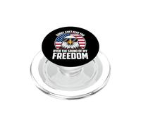 Sorry Can't Hear You Over The Sound of My Freedom PopSockets PopGrip para MagSafe