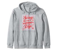 Sorry Can't Summer Bye Funny Last Day of School Teacher tee Sudadera con Capucha