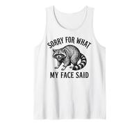 Sorry For What My Face Said Camiseta sin Mangas