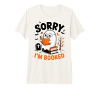 Sorry I Am Booked Reading Nerd for Bookworms Regalo Hombres Mujeres Camiseta Premium