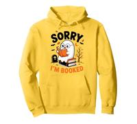 Sorry I Am Booked Reading Nerd for Bookworms Regalo Hombres Mujeres Sudadera con Capucha