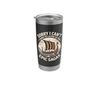 Sorry I can´t. I have to listen the Epic Sagas Vaso térmico de acero inoxidable de doble pared
